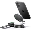 USAMS ŁADOWARKA INDUKCYJNA 3W1 15W DO TELEFONÓW APPLE WATCH WERSJA SKŁADANA