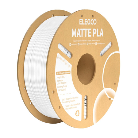 ELEGOO FILAMENT PLA MATTE DO DRUKU 3D DO DRUKAREK Z WYSOKĄ PRECYZJĄ