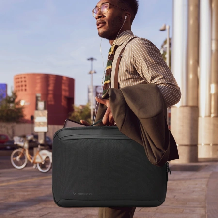 WOZINSKY TORBA NA LAPTOPA 15,6'' DO DELL HP LENOVO Z PASKIEM I ORGANIZEREM
