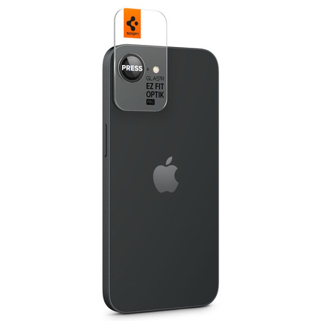 SPIGEN OSŁONA APARATU DO IPHONE 16E GLAS.TR EZ FIT CAMERA PROTECTOR 2-PACK