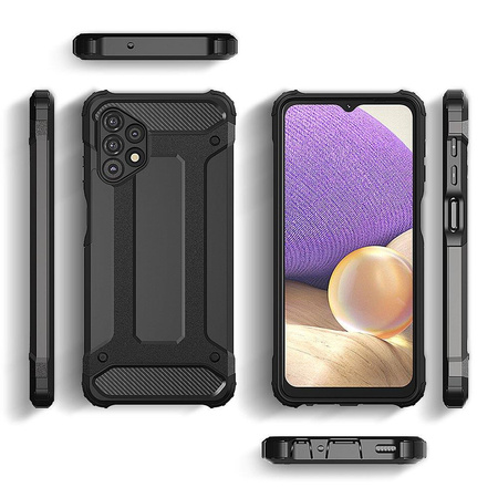 Hybrid Armor pancerne hybrydowe etui pokrowiec Samsung Galaxy A53 5G czarny