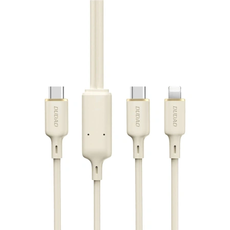 DUDAO KABEL USB-C DO LIGHTNING 100W 1.2M DO ŁADOWANIA IPHONE 11 12 13 14 15
