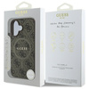 GUESS ETUI HARDCASE 4G RING CLASSIC LOGO DO MAGSAFE DO IPHONE 16 6.1
