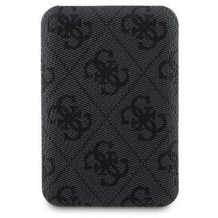 Zestaw Guess GUBPM5P13L4GEMGK iPhone13 Pro 6.1 hardcase + Powerbank 5000mAh MagSafe czarny/black 4G Metal Logo