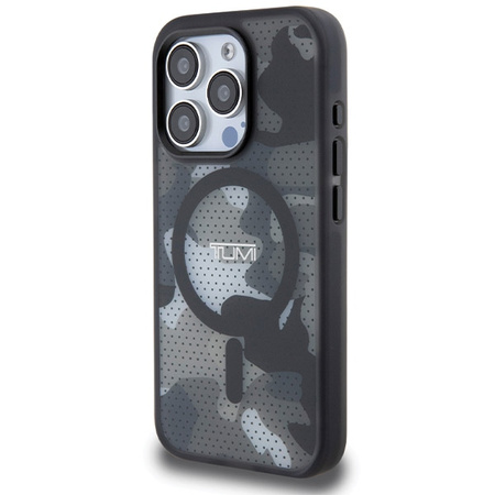 Tumi TUHMP15LTCAMK iPhone 15 Pro 6.1czarny/black hardcase Frosted Camo Print MagSafe