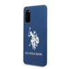 Etui U.S. Polo Assn. Silicone Collection na Samsung Galaxy S20 - granatowe