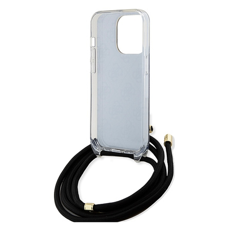 GUESS POKROWIEC CROSSBODY DO IPHONE 15 PRO MAX 6.7 HARDCASE Z WZOREM 4G