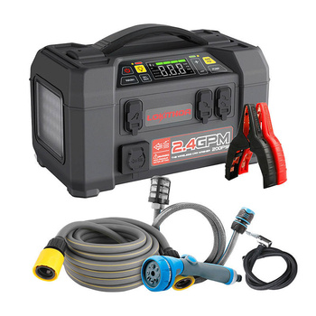 LOKITHOR JUMP STARTER 2500A Z POWERBANKIEM I KOMPRESOREM DO SAMOCHODU 5 W 1