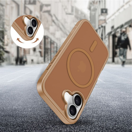 TECH-PROTECT BASICMAG MAGSAFE IPHONE 17 MATTE BROWN