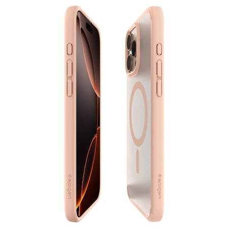 SPIGEN POKROWIEC MAGNETYCZNY DO MAGSAFE IPHONE 16 PRO ULTRA HYBRID TITANIUM