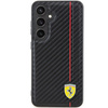 FERRARI ETUI HARDCASE DO SAMSUNG GALAXY S24 S921 CARBON PRINTED LINE