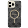 Etui Guess GUHMP13XH4STK na iPhone 13 Pro Max 6.7" - czarne 4G MagSafe