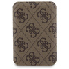 Zestaw Guess GUBPM5P15L4GEMGW iPhone15 Pro 6.1 hardcase + Powerbank 5000mAh MagSafe brązowy/brown 4G Metal Logo