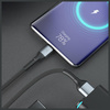 Kabel 3MK Hyper Cable N-SERIES USB-A do  USB-C 1m 9V/2A 18W czarny