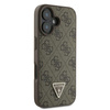 Guess GUHCP16SP4TDSCPW iPhone 166.1 brązowy/brown hardcase Leather Metal Logo Strass Crossbody