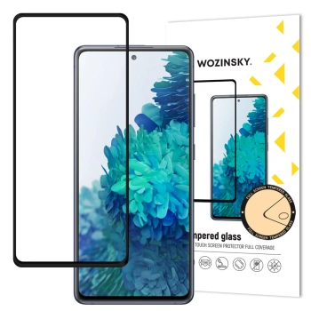 WOZINSKY SZKŁO HARTOWANE FULL GLUE DO SAMSUNG GALAXY S20 FE CASE FRIENDLY