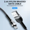 WOZINSKY KABEL DO LIGHTNING 2.4A 2M DO IPHONE 11 12 PRO MAX SZYBKIE