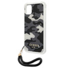 Guess GUHCN61KSARBK iPhone 11 6,1" / Xr czarny/black hardcase Camo Collection
