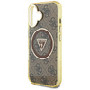 GUESS ETUI DO IPHONE 16 PRO 4G CIRCLE Z DO MAGSAFE I METALICZNYM GLITTEREM