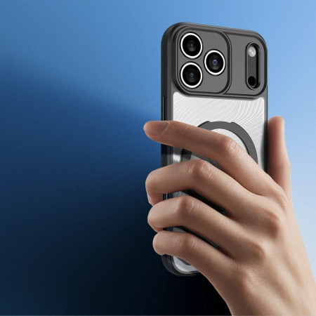 DUX DUCIS ETUI AIMO MAG DO IPHONE 17 PRO Z PIERŚCIENIEM MAGNETYCZNYM