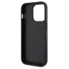 Etui Guess 4G Printed Stripes MagSafe na iPhone 15 Pro Max - czarne