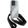 BMW BMHCP16S23PSCCG iPhone 16 6.1       szary/grey hardcase M Edition Carbon Stripe & Strap