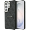 Etui Guess 4G Embossed Ring MagSafe do Samsung Galaxy S26 Ultra czarny
