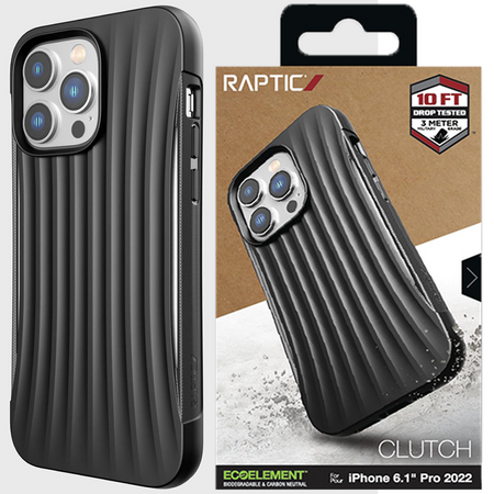 Raptic X-Doria Clutch Case etui iPhone 14 Pro Max pokrowiec plecki czarny