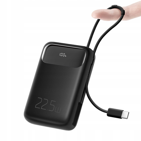 MCDODO POWERBANK 10000MAH Z WYŚWIETLACZEM 3X USB USB-C 22,5W + KABEL USB-C