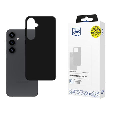 3MK SILIKONOWE ETUI DO SAMSUNG GALAXY S25+ Z KOMPATYBILNOŚCIĄ Z ŁADOWANIEM