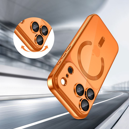 TECH-PROTECT MAGFLEX MAGSAFE IPHONE 17 PRO SHINY COSMIC ORANGE