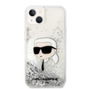 Karl Lagerfeld KLHCP14MLNKHCH iPhone 14 Plus 6,7" srebrny/silver hardcase Glitter Karl Head