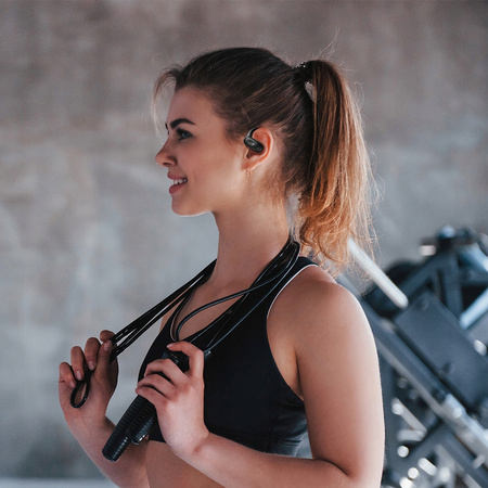 MCDODO SŁUCHAWKI BEZPRZEWODOWE DOUSZNE BLUETOOTH 5.4 Z MIKROFONEM ETUI CLIP