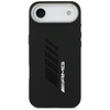 Etui AMG Silicone Oversize Rhombs MagSafe do iPhone Air czarny
