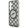KARL LAGERFELD ETUI BUTTON KARL&CHOUPETTE HEADS ON KL PATTERN DO MAGSAFE