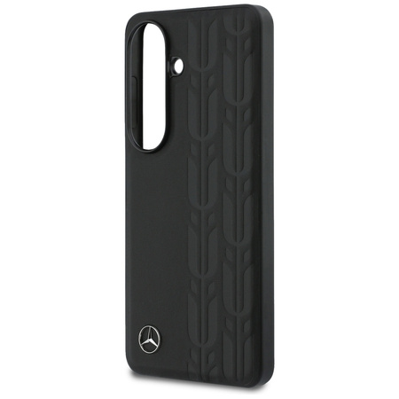 Etui Mercedes Laurel Leaves MagSafe do Samsung Galaxy S26 czarny