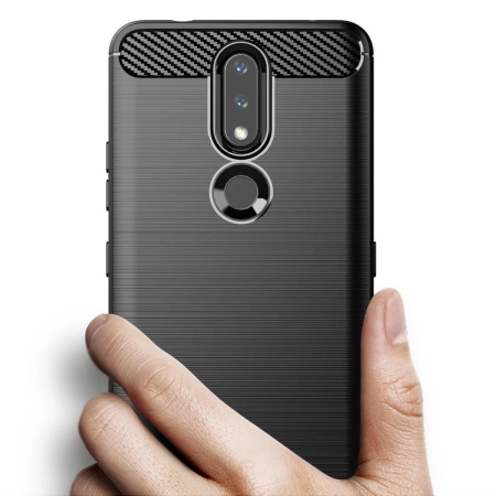 HURTEL POKROWIEC CARBON CASE DO NOKIA 2.4 OCHRONA EKRANU WYSOKIEJ JAKOŚCI