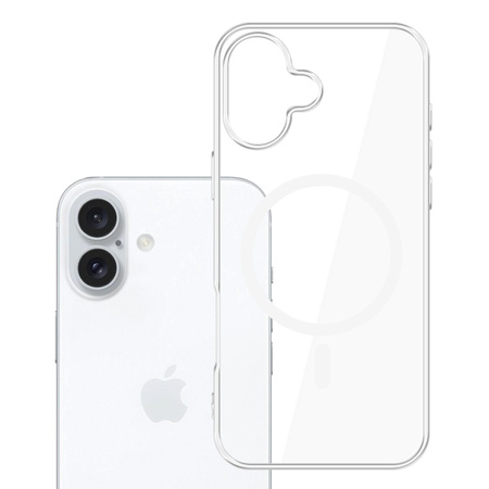 3MK CASE CLEAR MAGCASE DO IPHONE 16 MAGNETYCZNE OCHRONNE PRZEZROCZYSTE