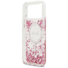 Etui Guess Resin Bottom Glitter MagSafe do iPhone 17 Pro Max różowy