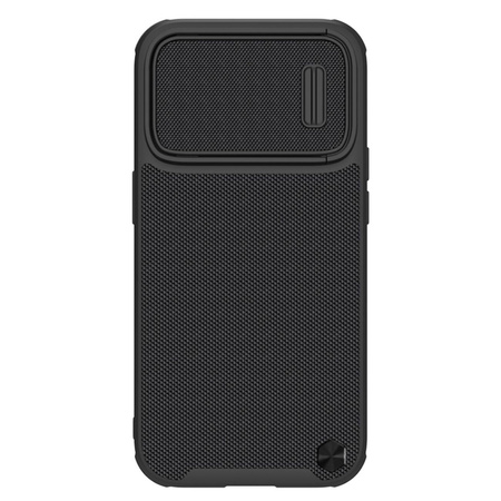 Nillkin Textured S Case etui iPhone 14 Pro Max pokrowiec z osłoną na aparat czarny