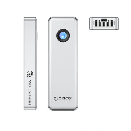 Kieszeń dyskowa Orico OUM2-G20 M.2 NVME USB-C 3.2 20Gb/s - srebrna