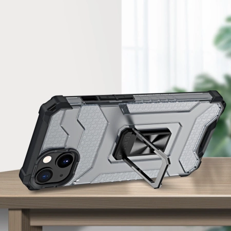 HURTEL CRYSTAL RING CASE ETUI Z MAGNETYCZNYM UCHWYTEM DO IPHONE 13