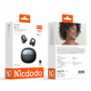 MCDODO SŁUCHAWKI BEZPRZEWODOWE DOUSZNE BLUETOOTH 5.4 Z MIKROFONEM ETUI CLIP