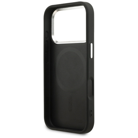 Etui Karl Lagerfeld K Head Point Logo MagSafe do iPhone 17 Pro Max czarny