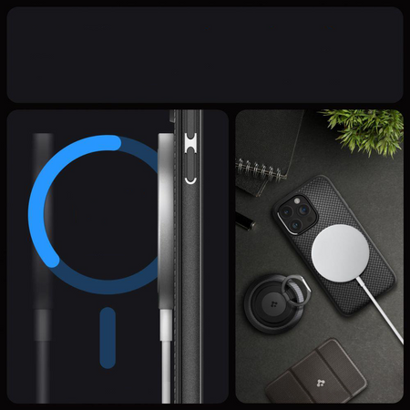 SPIGEN MAG ARMOR MAGSAFE IPHONE 15 PRO MATTE BLACK