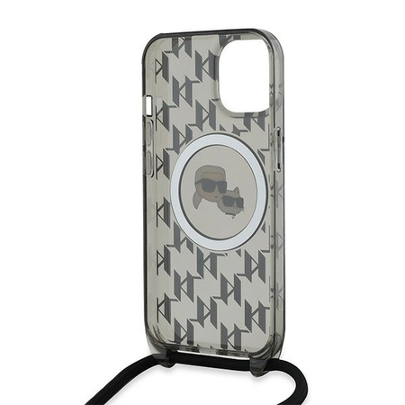 KARL LAGERFELD FUTERAŁ ETUI HARDCASE DO IPHONE 15 14 13 DO MAGSAFE IML