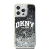 DKNY POKROWIEC HARDCASE LIQUID GLITTER DO IPHONE 15 PRO MAX 6.7 Z LOGO