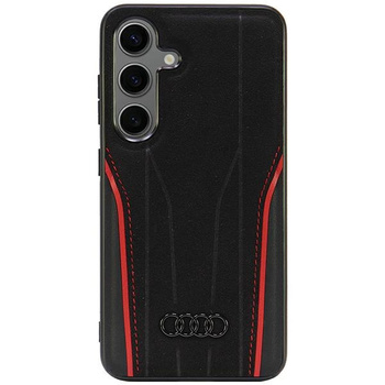 AUDI POKROWIEC ETUI CASE DO MAGSAFE DO SAMSUNG S24 GENUINE LEATHER HARDCASE
