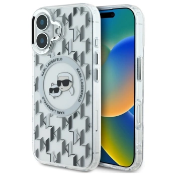 KARL LAGERFELD ETUI HARDCASE DO IPHONE 16 DO MAGSAFE MONOGRAM KARL