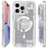 Etui Spigen Ultra Hybrid Mag z MagSafe na iPhone 15 Pro Max - białe